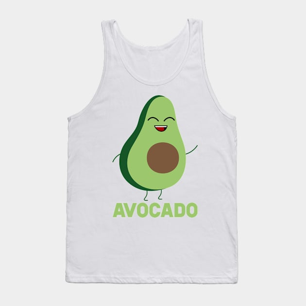 Avocado And Toast Matching Couple Tank Top by SusurrationStudio